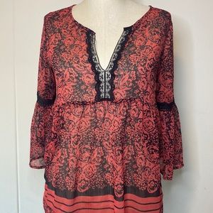 Petticoat Alley Sheer Blouse